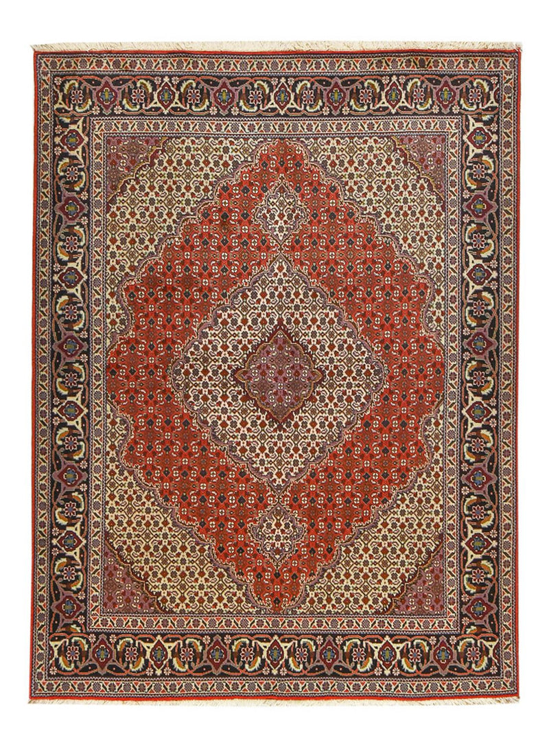 Tapete Persa - Tabriz - Royal - 198 x 149 cm - vermelho