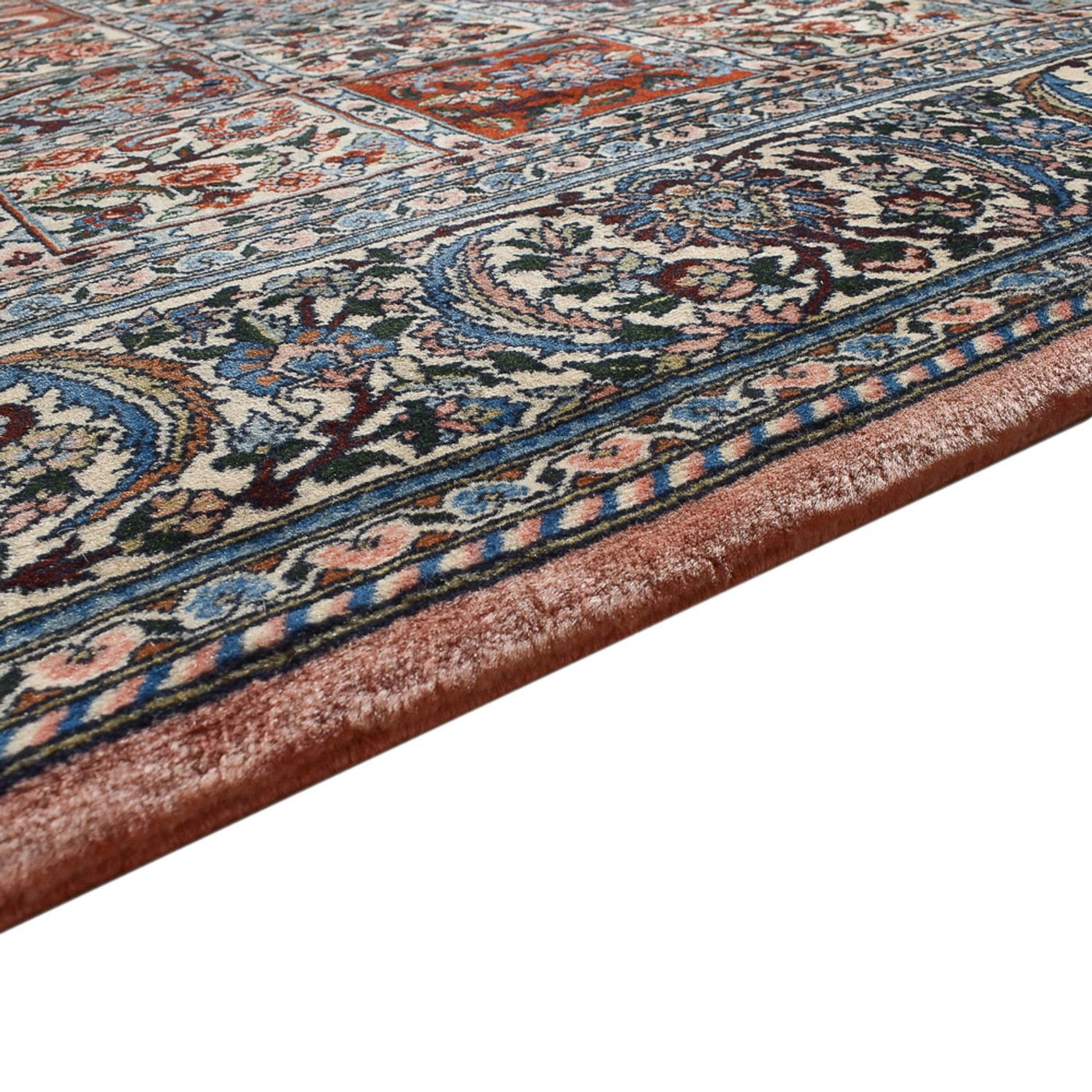 Tapete Persa - Nomadic - 348 x 258 cm - azul claro