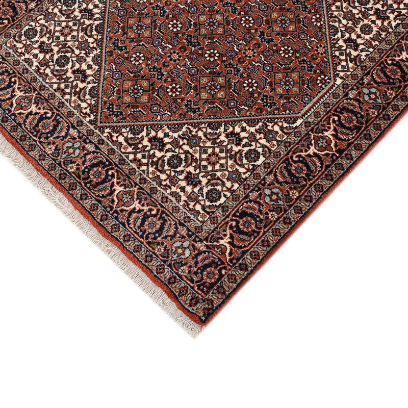 Corredor Tapete Persa - Bijar - 377 x 83 cm - ferrugem