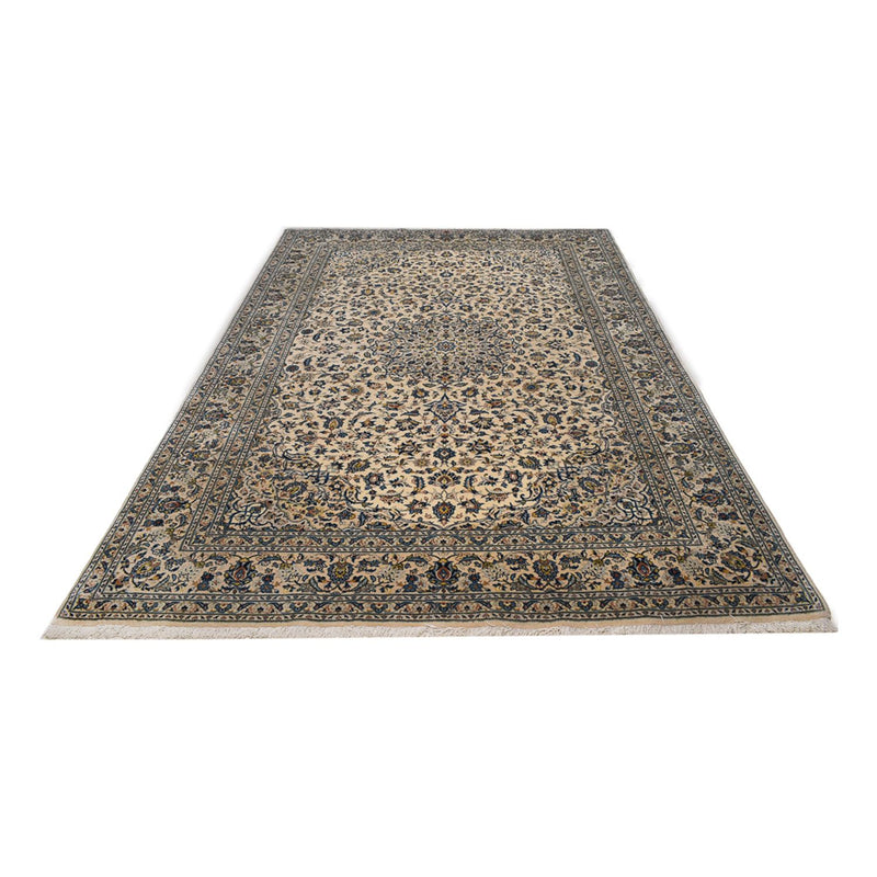 Tapete persa - Keshan - 322 x 218 cm - areia