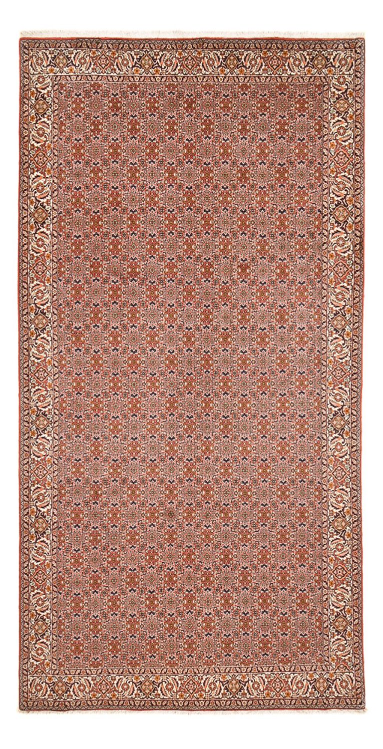 Corredor Tapete Persa - Bijar - 398 x 200 cm - ferrugem