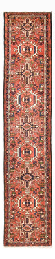 Corredor Tapete Persa - Nomadic - 305 x 68 cm - vermelho claro