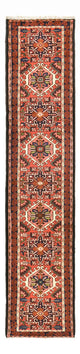 Corredor Tapete Persa - Nomadic - 294 x 68 cm - vermelho claro