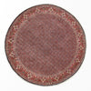 Bidjar Tapete 300x300cm - Tapete persa - Redondo / Vermelho escuro / 300 x 300 cm Redondo