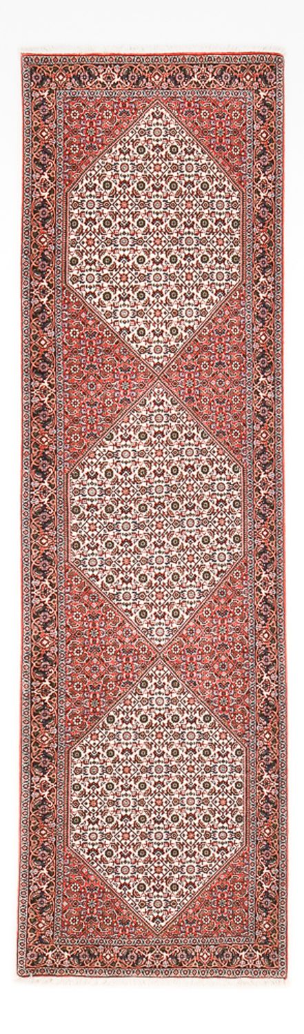 Corredor Tapete Persa - Bijar - 297 x 85 cm - ferrugem