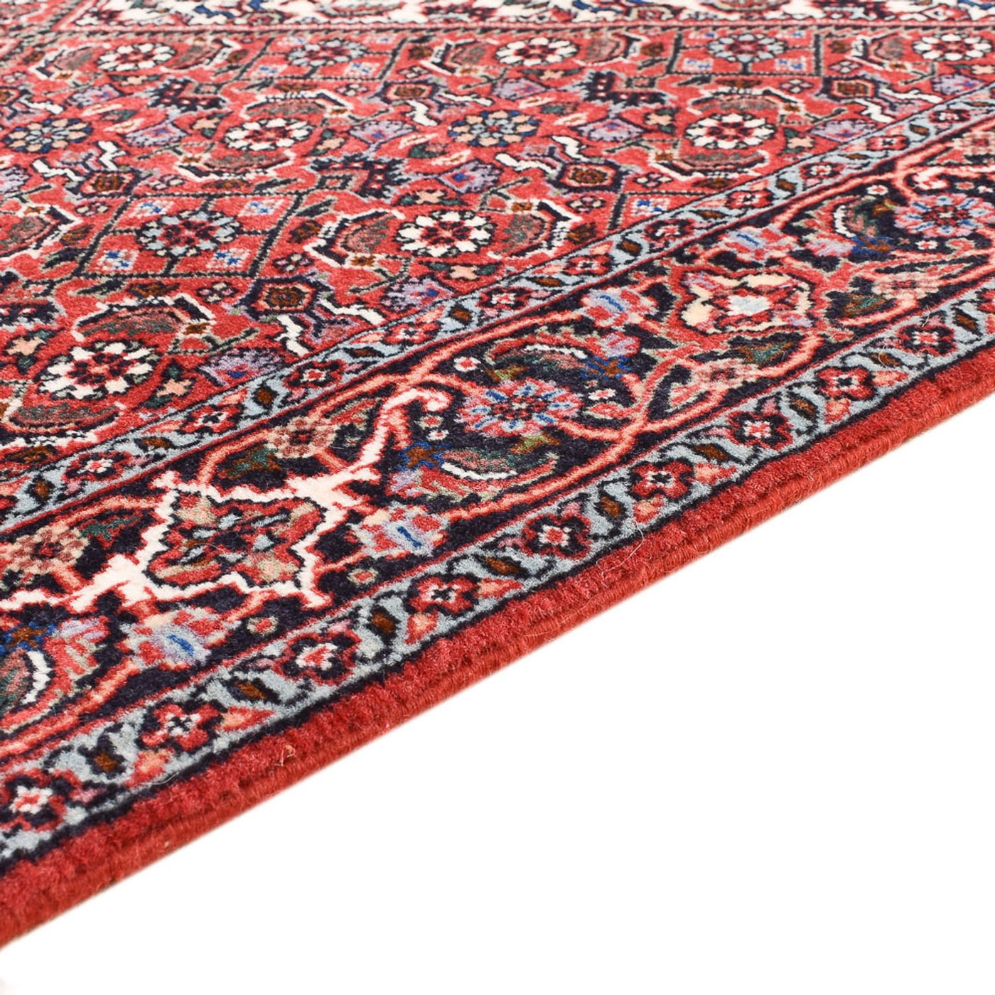 Corredor Tapete Persa - Bijar - 297 x 85 cm - ferrugem