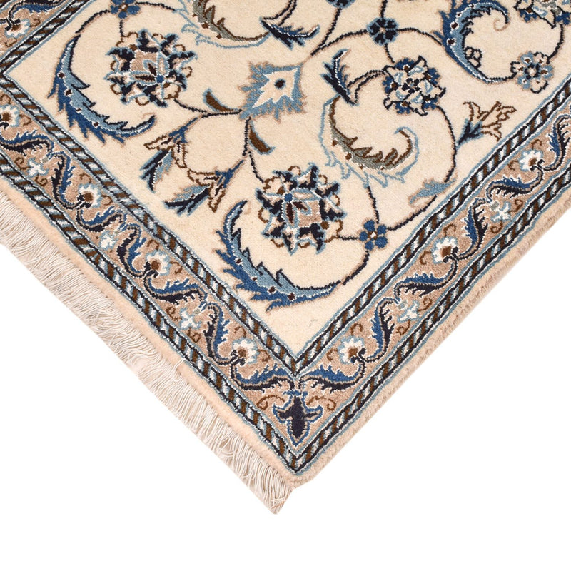 Corredor Tapete Persa - Nain - Royal - 200 x 60 cm - creme