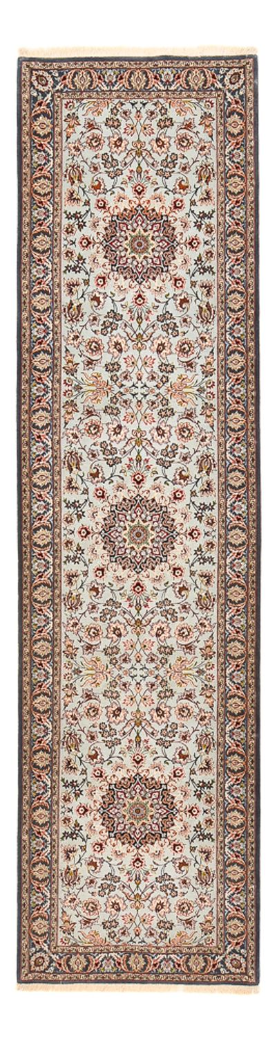 Corredor Tapete Persa - Isfahan - Premium - 313 x 83 cm - ferrugem
