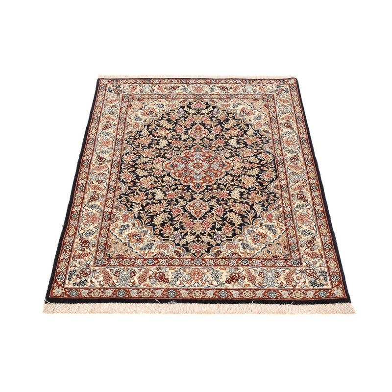 Tapete Persa - Isfahan - Premium - 148 x 101 cm - azul escuro