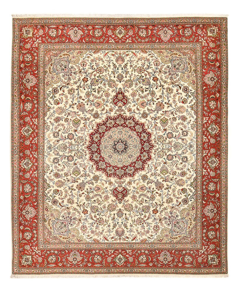 Tapete Persa - Tabriz - Royal - 302 x 248 cm - areia