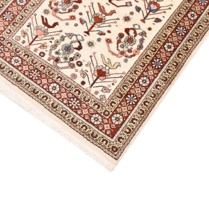 Corredor Tapete Gabbeh - Kashkuli Persa - 213 x 65 cm - bege