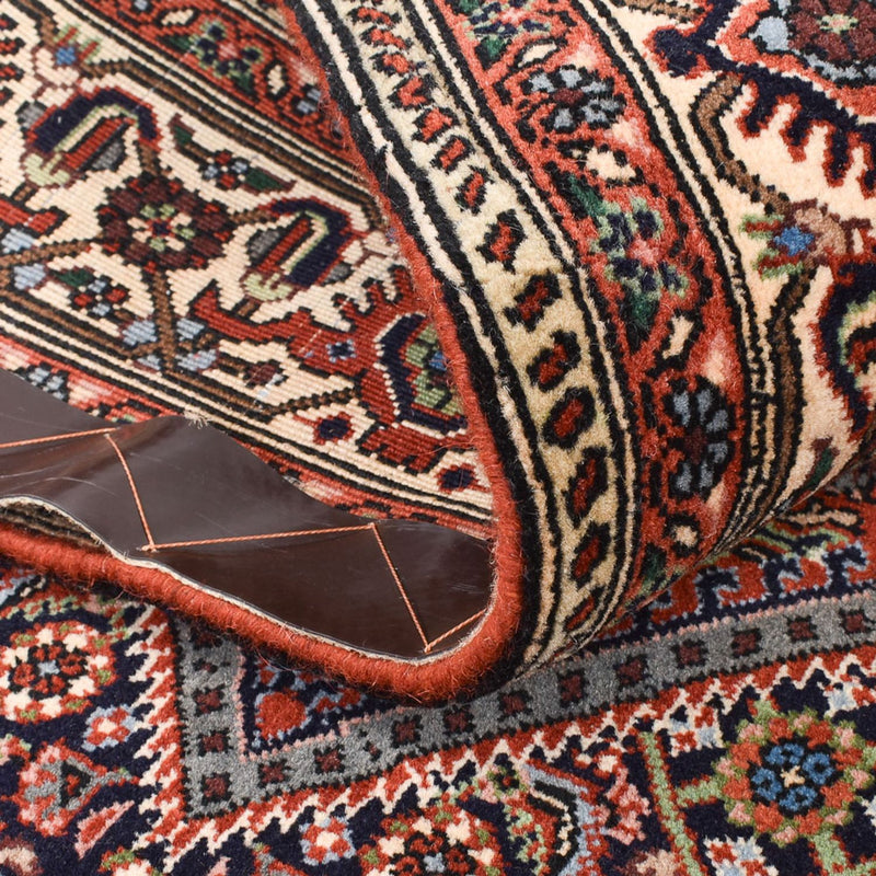 Tapete Persa - Bijar - 154 x 108 cm - ferrugem