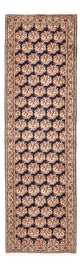 Corredor Tapete Persa - Bijar - 242 x 72 cm - azul escuro