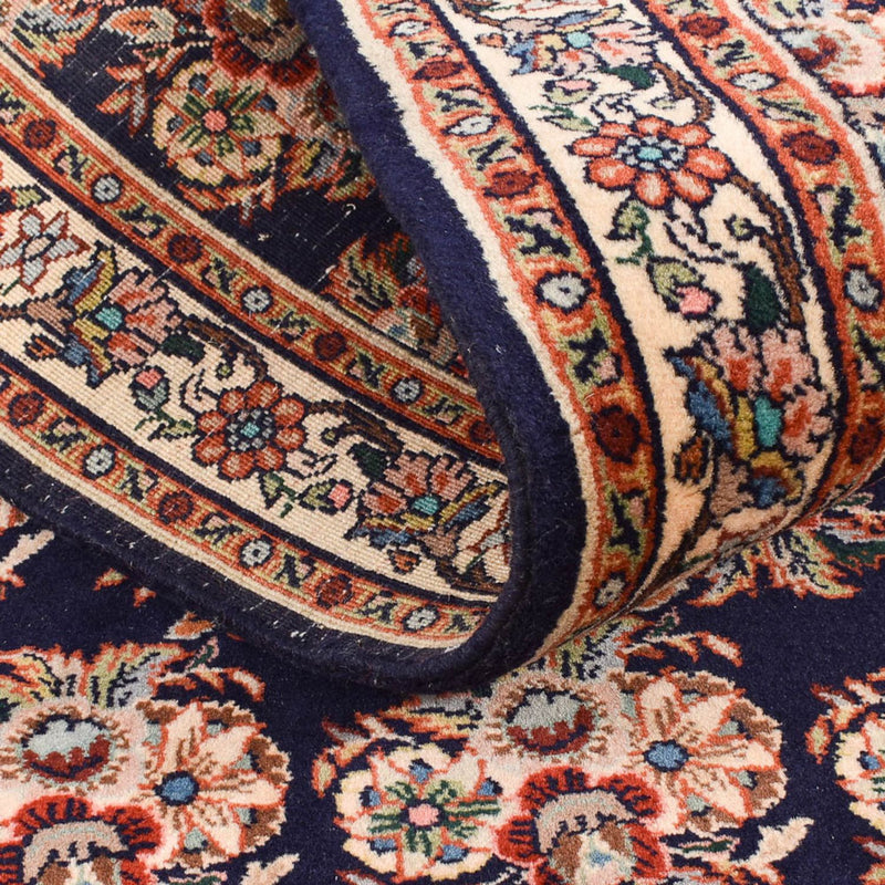 Corredor Tapete Persa - Bijar - 242 x 72 cm - azul escuro