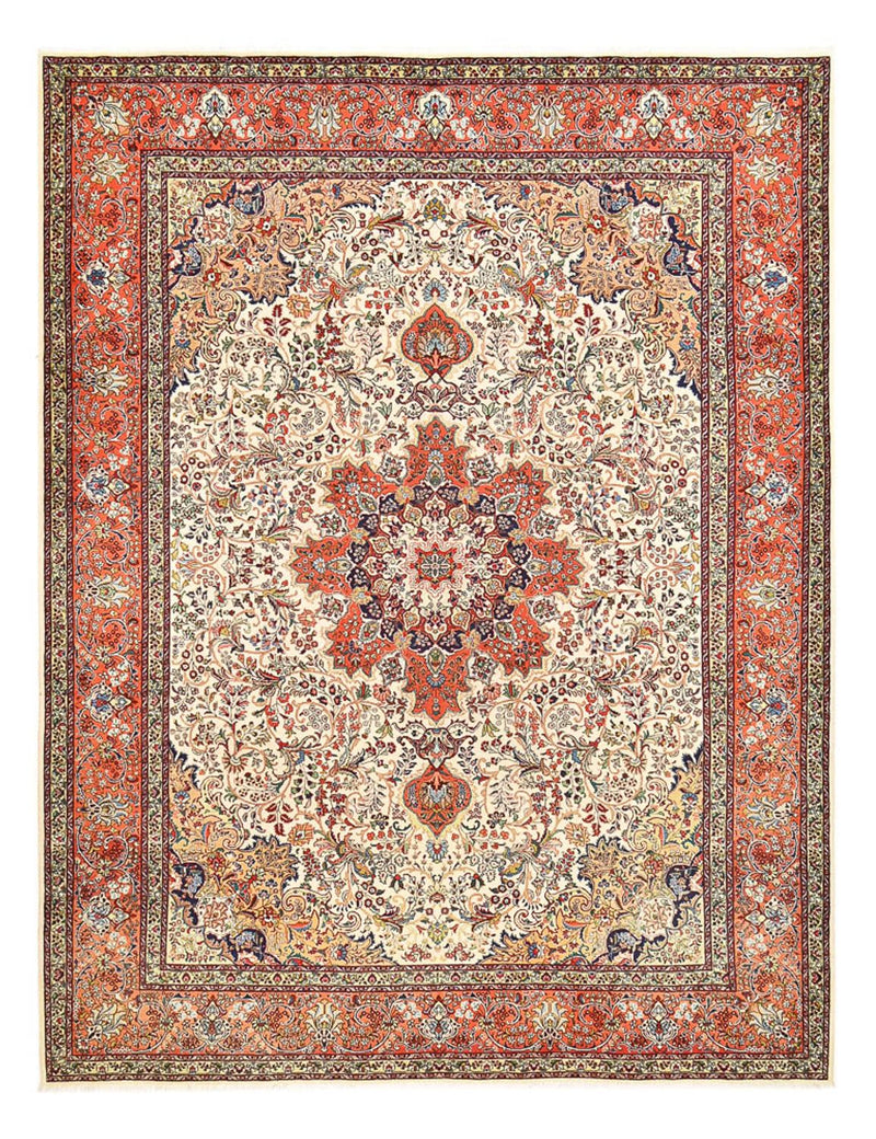 Tapete Persa - Tabriz - Royal - 385 x 300 cm - ferrugem