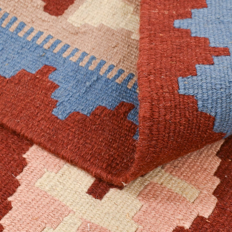 Tapete Kelim - Oriental - 142 x 100 cm - multicolorido