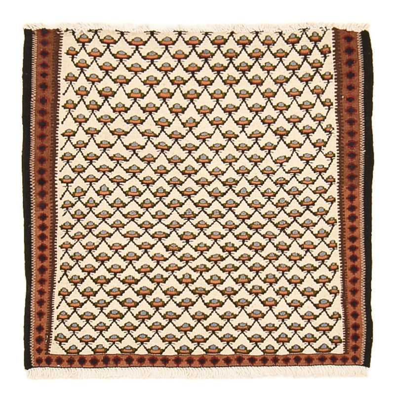 Tapete Kelim - Oriental - 88 x 85 cm - creme