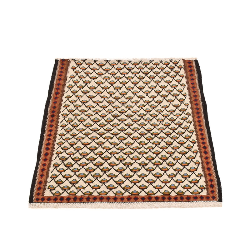 Tapete Kelim - Oriental - 88 x 85 cm - creme