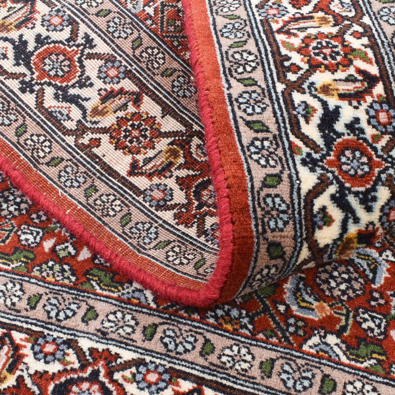 Tapete Persa - Bijar - 138 x 80 cm - ferrugem
