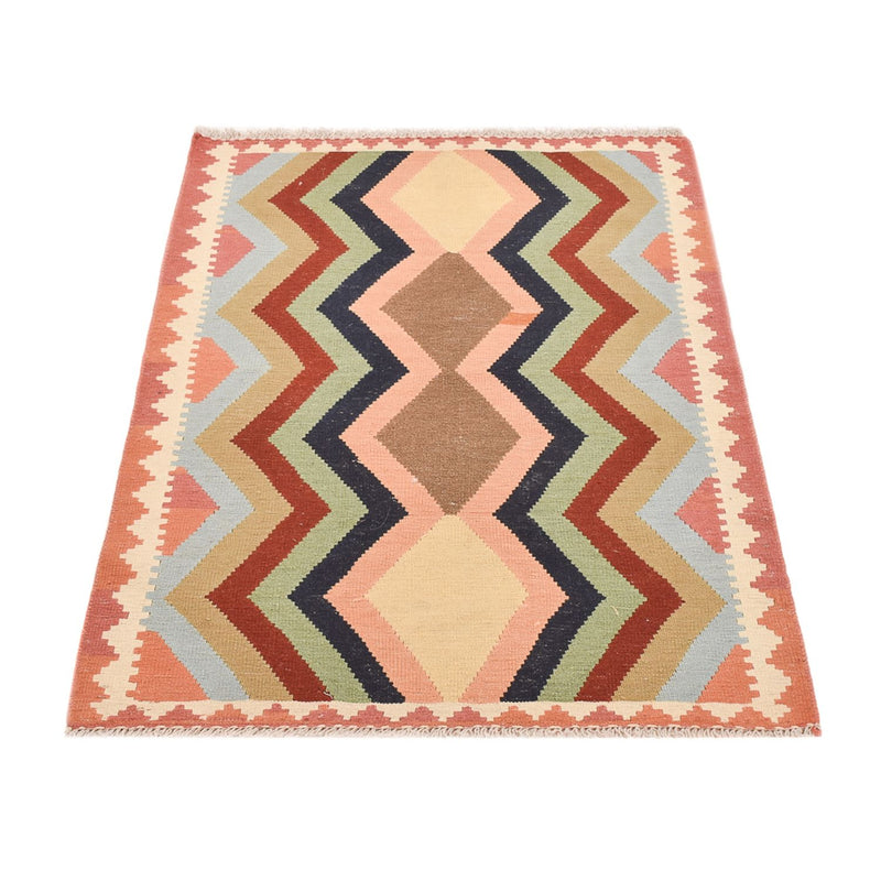 Tapete Kelim - Oriental - 145 x 94 cm - multicolorido