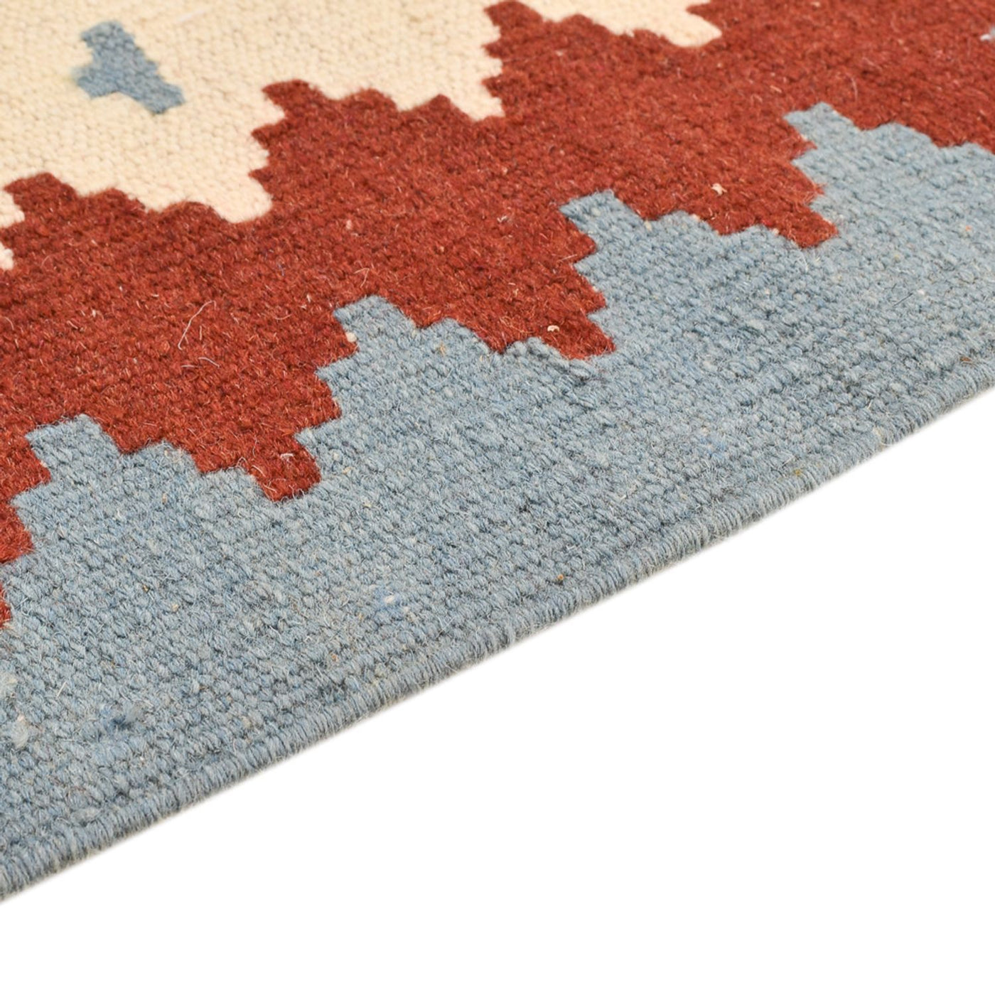Tapete Kelim - Oriental - 140 x 97 cm - multicolorido