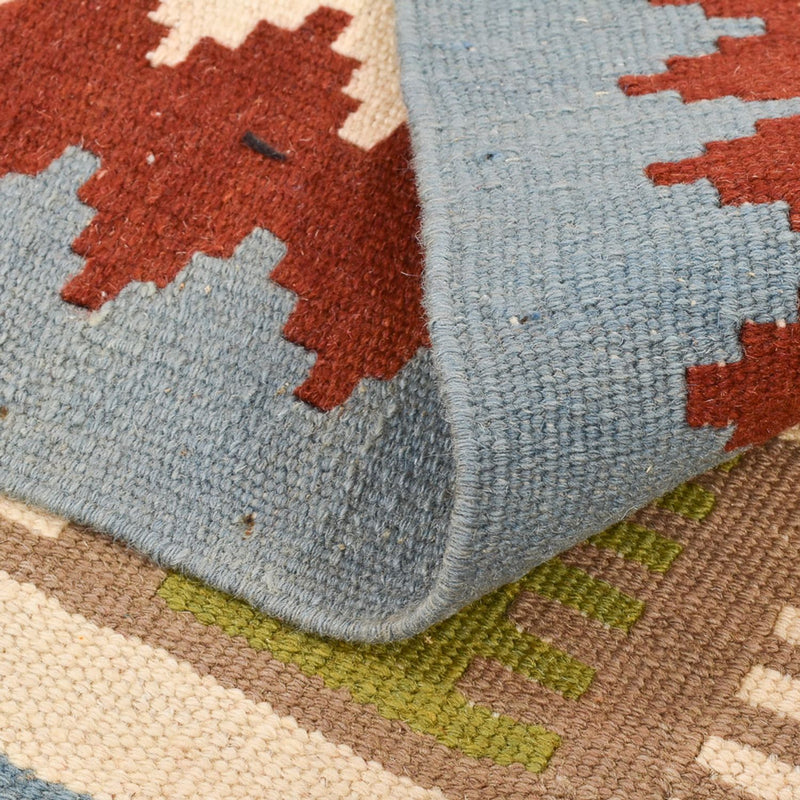 Tapete Kelim - Oriental - 140 x 97 cm - multicolorido