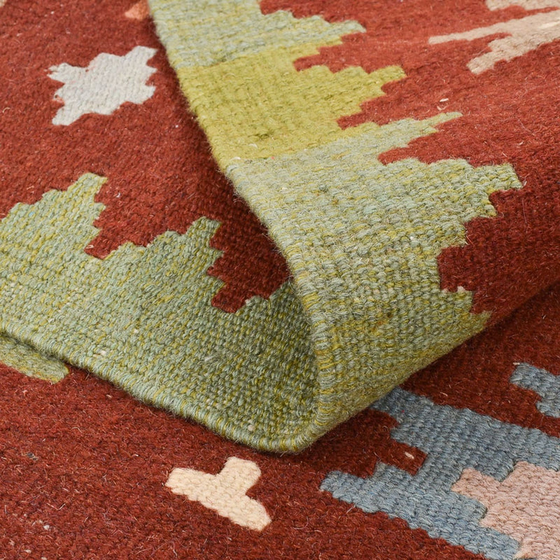 Tapete Kelim - Oriental - 132 x 97 cm - multicolorido