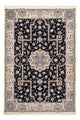 Tapete Persa - Nain - Premium - 308 x 207 cm - azul escuro