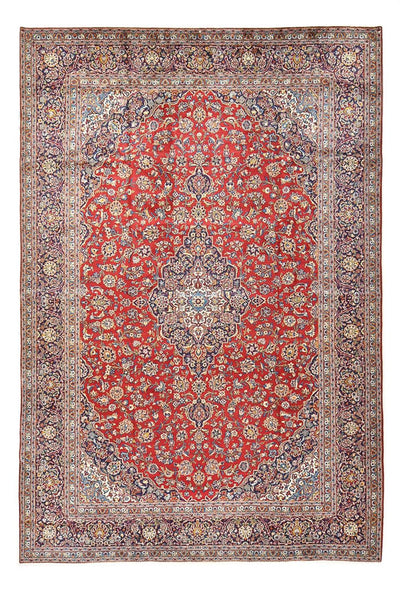 Kashan Tapete 301x455cm - Tapete persa - vermelho