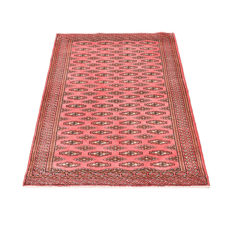 Tapete turquaman - 147 x 93 cm - vermelho