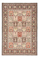 Tapete persa - Ghom - 195 x 132 cm - multicolorido