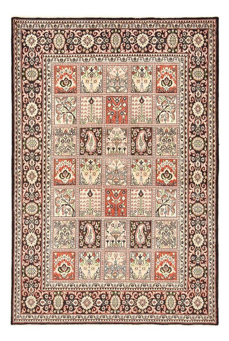 Tapete persa - Ghom - 195 x 132 cm - multicolorido