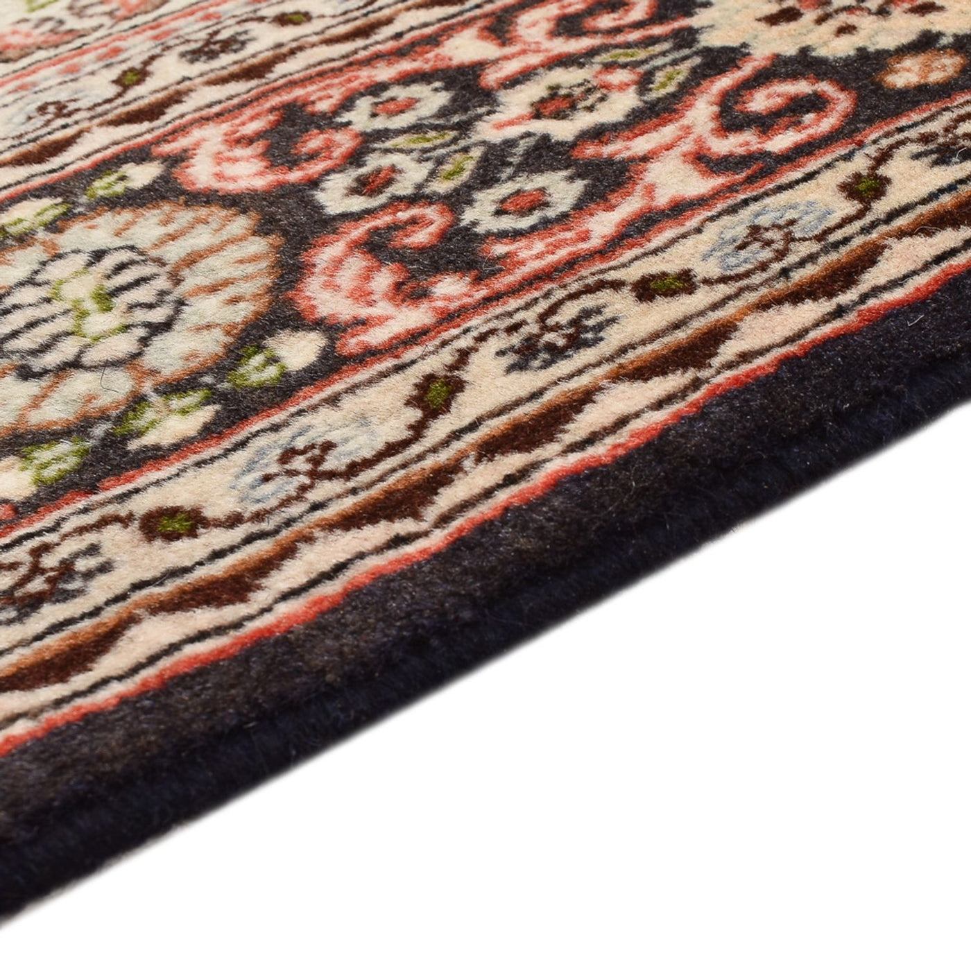 Tapete persa - Ghom - 195 x 132 cm - multicolorido