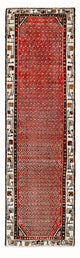 Corredor Tapete Persa - Nomadic - 260 x 70 cm - vermelho