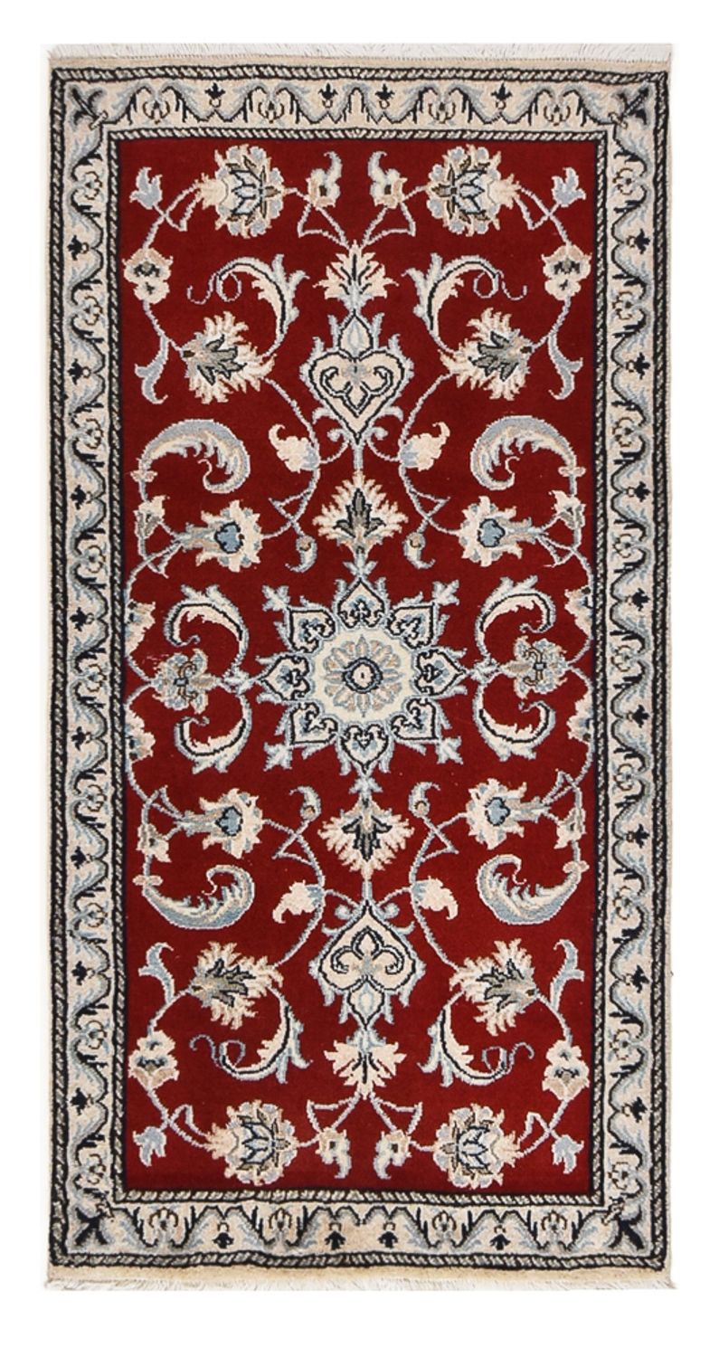 Tapete Persa - Nain - 139 x 69 cm - vermelho