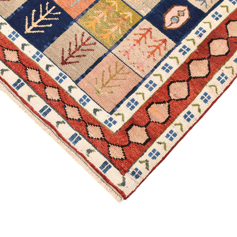 Tapete Gabbeh - Persa - 143 x 103 cm - multicolorido