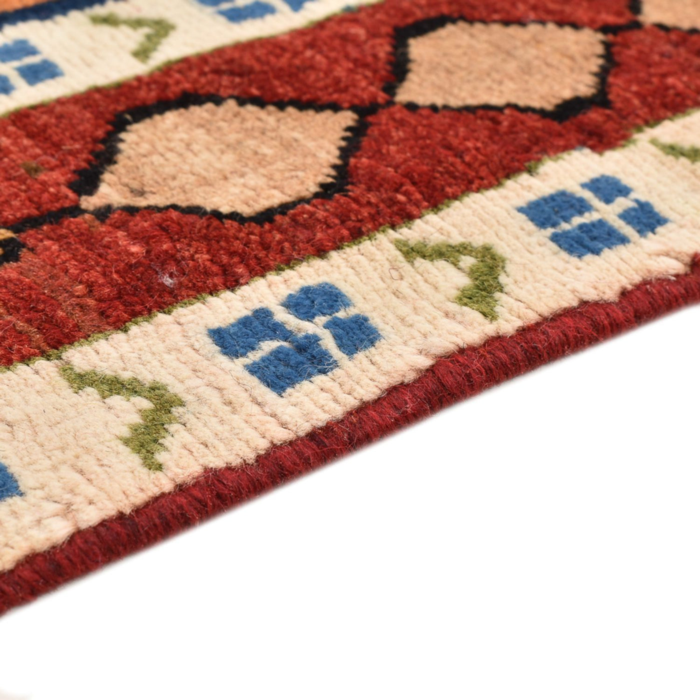Tapete Gabbeh - Persa - 143 x 103 cm - multicolorido