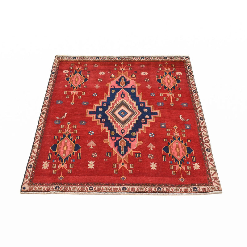Afshar Sirjan Tapete 129x107cm - Tapete persa
