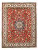 Tapete Persa - Tabriz - 395 x 308 cm - vermelho