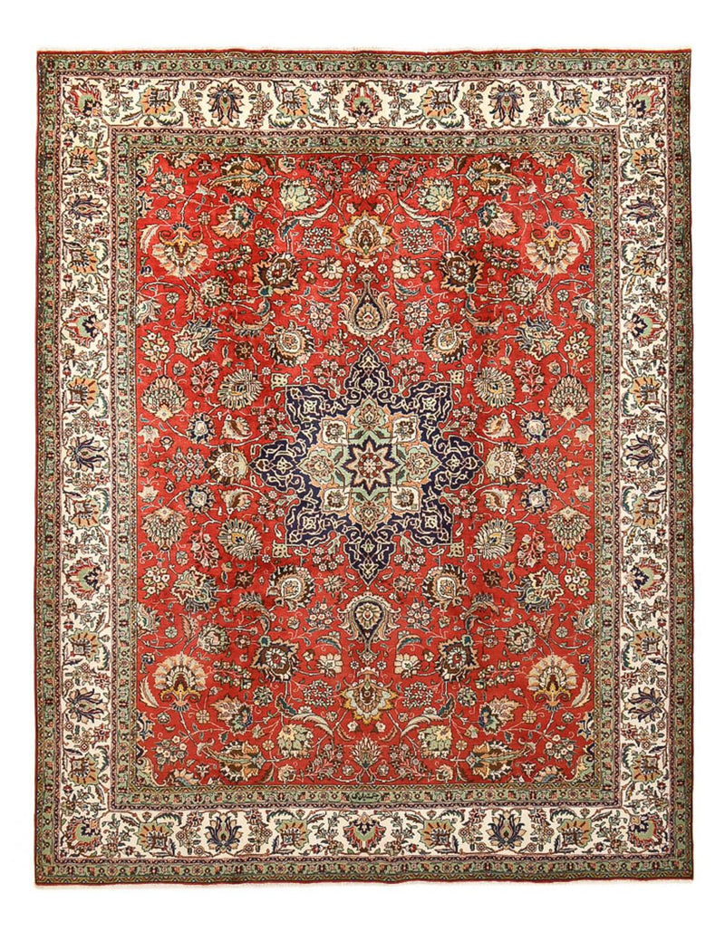 Tapete Persa - Tabriz - 395 x 308 cm - vermelho