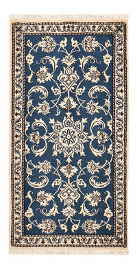 Tapete Persa - Nain - 133 x 70 cm - azul petróleo – product image