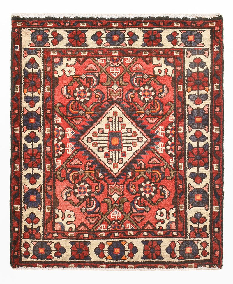 Tapete Persa - Nomadic - 80 x 66 cm - vermelho