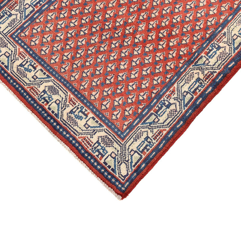 Corredor Tapete Persa - Mir - 126 x 57 cm - vermelho