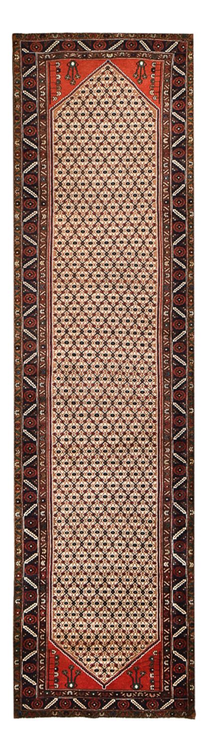 Corredor Tapete Persa - Nomadic - 392 x 104 cm - bege