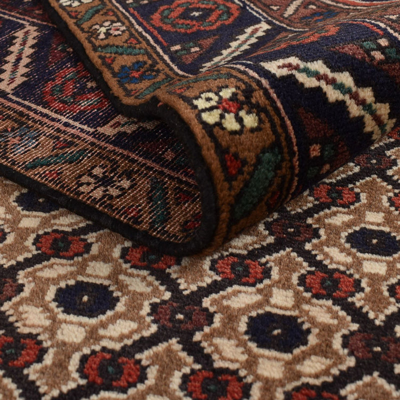 Corredor Tapete Persa - Nomadic - 392 x 104 cm - bege