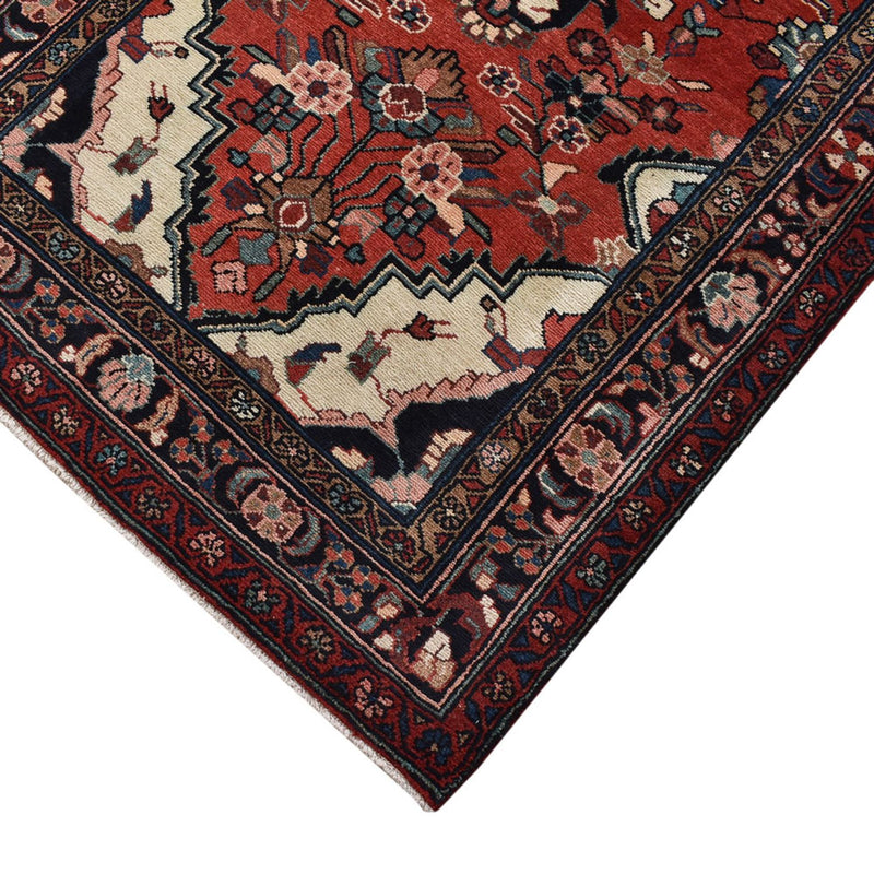 Corredor Tapete Persa - Nomadic - 333 x 112 cm - vermelho claro