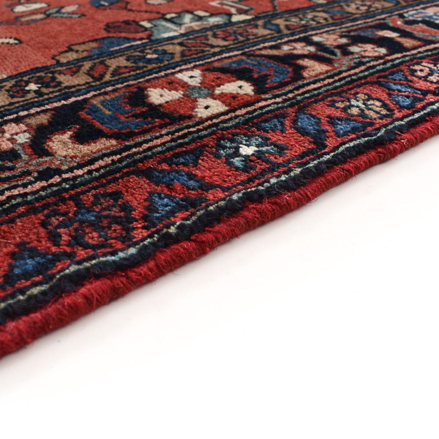 Corredor Tapete Persa - Nomadic - 333 x 112 cm - vermelho claro
