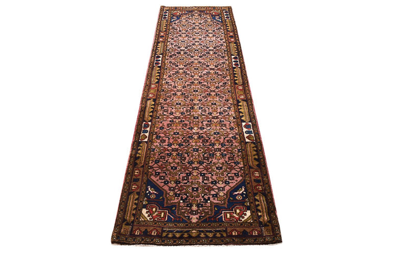 Corredor Tapete Persa - Nomadic - 285 x 77 cm - vermelho claro
