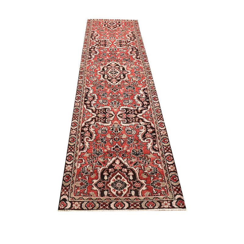 Corredor Tapete Persa - Clássico - 323 x 77 cm - vermelho claro