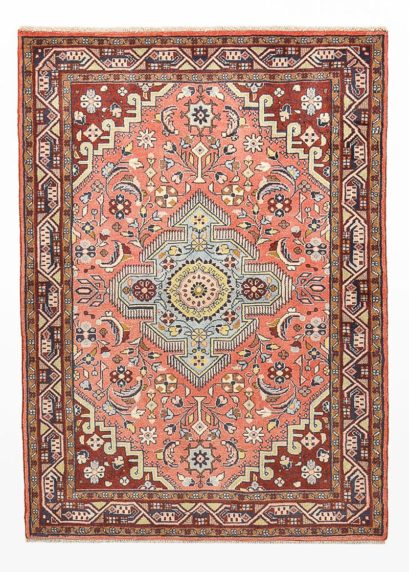 Tapete Persa - Nomadic - 150 x 101 cm - vermelho claro